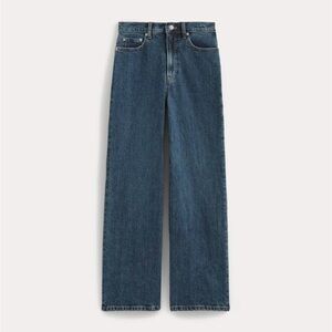 Everlane The Way-High® Sailor Jean, Size 28 (27.5" Inseam), Deep Blue